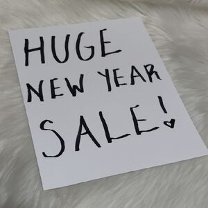 HUGE NEW YEAR SALE!! PRICES DROPPING!